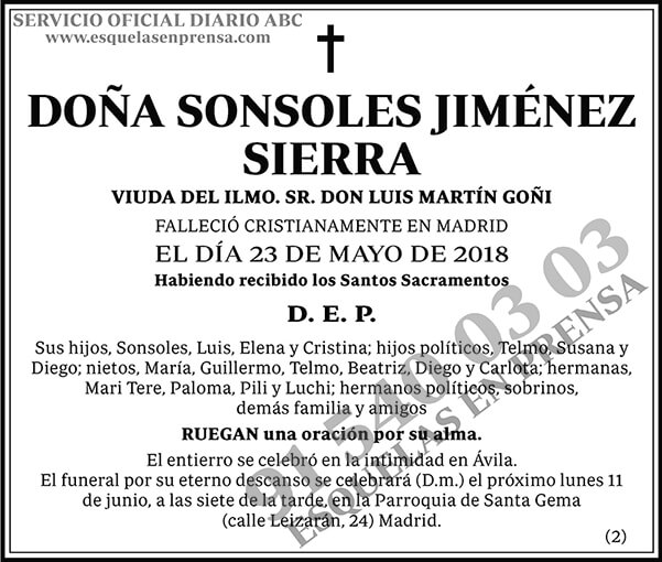 Sonsoles Jiménez Sierra